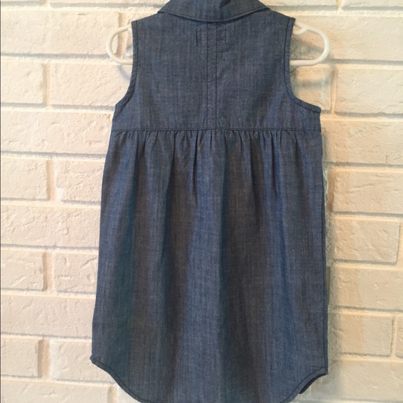 Old Navy- Toddler Girl Denim Dress - Picture 2 of 2